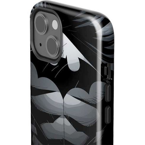 DC Comics Batman Chest Comic art iPhone 15 Impact Case