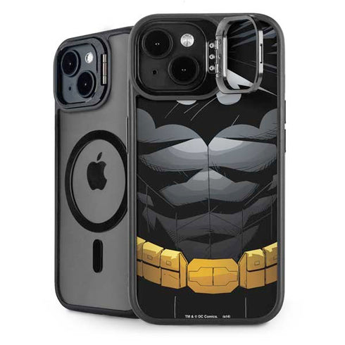 DC Comics Batman Chest Comic art iPhone 15 Plus Kickstand Case
