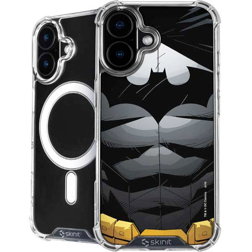 DC Comics Batman Chest Comic art iPhone 16 MagSafe Case