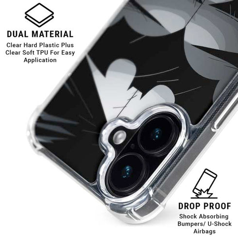 DC Comics Batman Chest Comic art iPhone 16 MagSafe Case