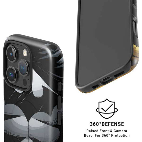 DC Comics Batman Chest Comic art iPhone 16 Pro Magsafe Impact Case