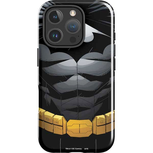 DC Comics Batman Chest Comic art iPhone 16 Pro Max Impact Case