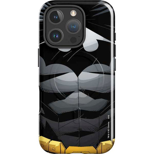 DC Comics Batman Chest Comic art iPhone 16 Pro Max Magsafe Impact Case