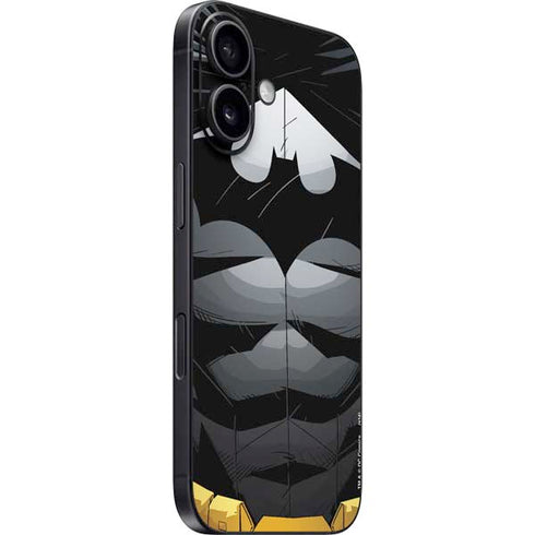 DC Comics Batman Chest Comic art iPhone 16 Skin