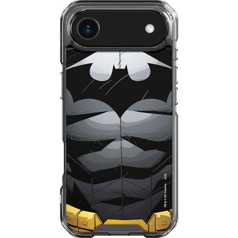 DC Comics Batman Chest Comic art iPhone 17 Air Clear Case