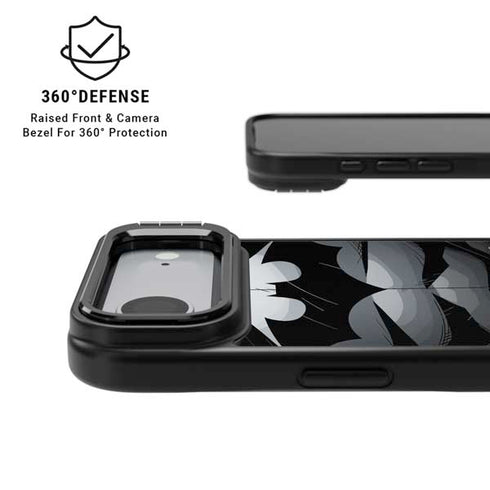 DC Comics Batman Chest Comic art iPhone 17 Air Kickstand Case