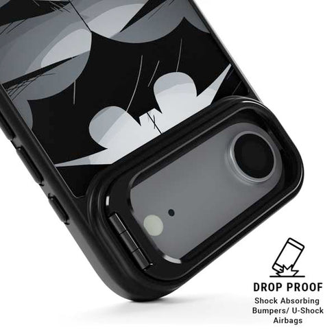 DC Comics Batman Chest Comic art iPhone 17 Air Kickstand Case