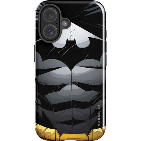 DC Comics Batman Chest Comic art iPhone 17 Impact Case