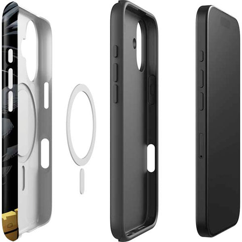 DC Comics Batman Chest Comic art iPhone 17 Magsafe Impact Case