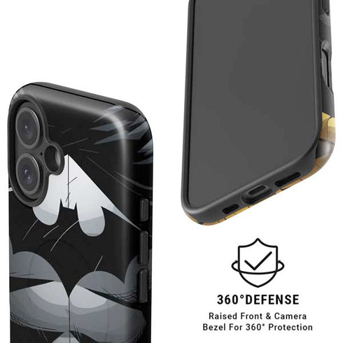 DC Comics Batman Chest Comic art iPhone 17 Magsafe Impact Case