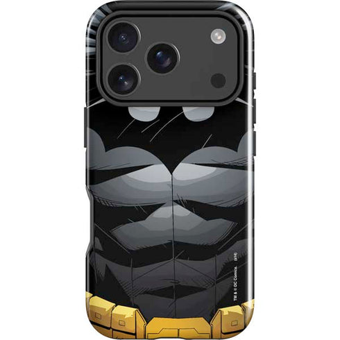 DC Comics Batman Chest Comic art iPhone 17 Pro Impact Case