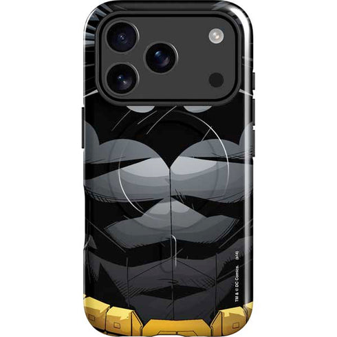 DC Comics Batman Chest Comic art iPhone 17 Pro Max Magsafe Impact Case