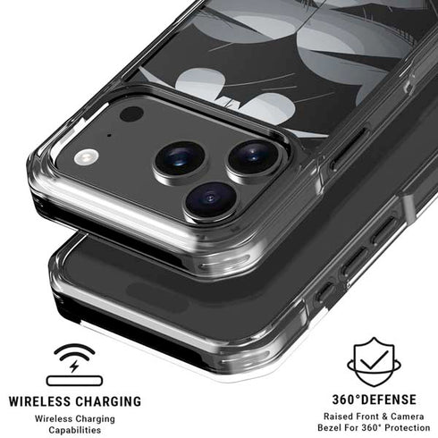 DC Comics Batman Chest Comic art iPhone 18 Pro Clear Case