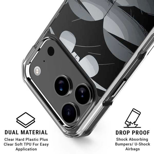 DC Comics Batman Chest Comic art iPhone 18 Pro Clear Case