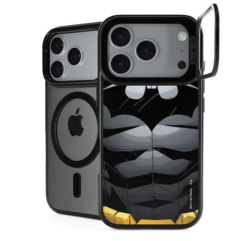 DC Comics Batman Chest Comic art iPhone 18 Pro Kickstand Case
