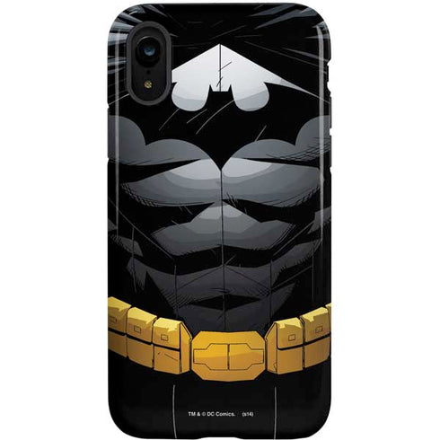 DC Comics Batman Chest Comic art iPhone XR Pro Case