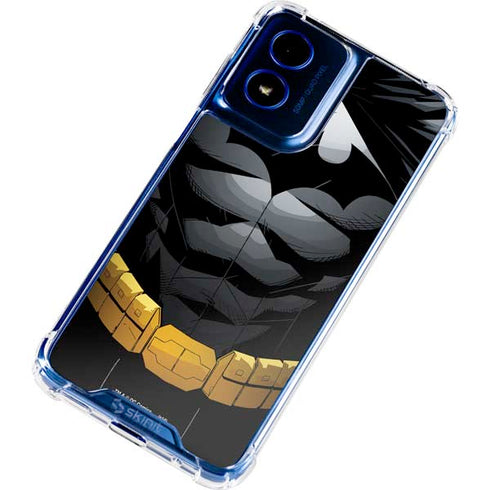 DC Comics Batman Chest Comic art Moto G 5G (2024) Clear Case