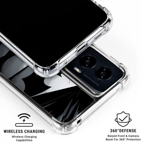 DC Comics Batman Chest Comic art Moto G Power 5G (2024) Clear Case