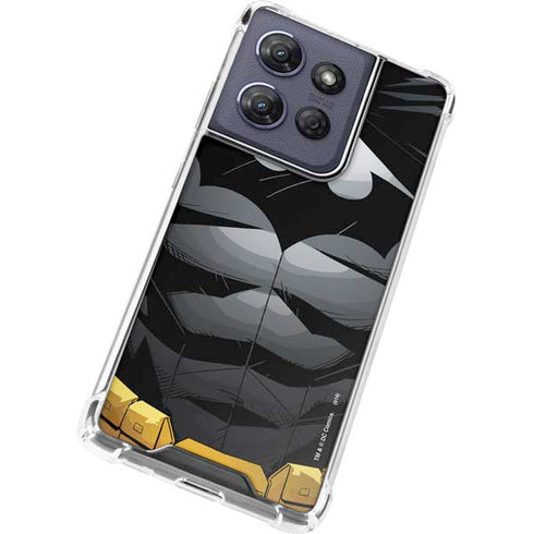 DC Comics Batman Chest Comic art Moto G Power 5G (2025) Clear Case