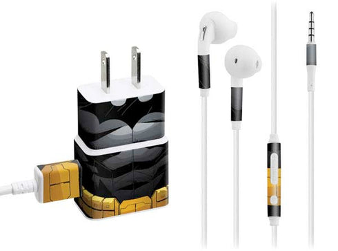 DC Comics Batman Chest Comic art Phone Charger Skin