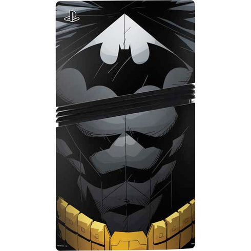 DC Comics Batman Chest Comic art PS5 Pro Disk Bundle Skin