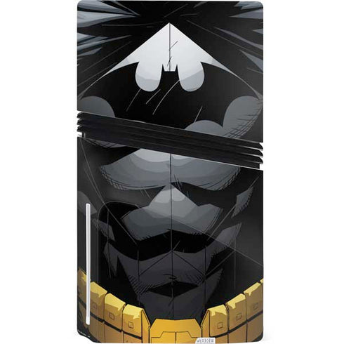 DC Comics Batman Chest Comic art PS5 Pro Disk Console Skin