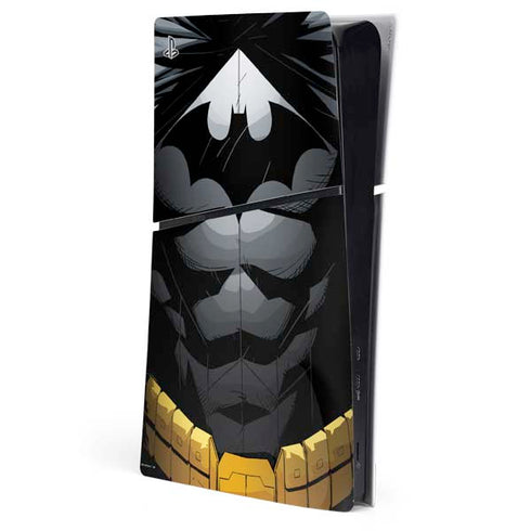 DC Comics Batman Chest Comic art PS5 Slim Digital Edition Console Skin