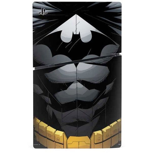 DC Comics Batman Chest Comic art PS5 Slim Digital Edition Console Skin