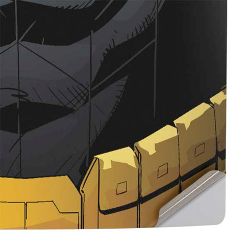 DC Comics Batman Chest Comic art PS5 Slim Digital Edition Console Skin