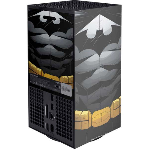 DC Comics Batman Chest Comic art XBox Series X Digital Edition Console Skin