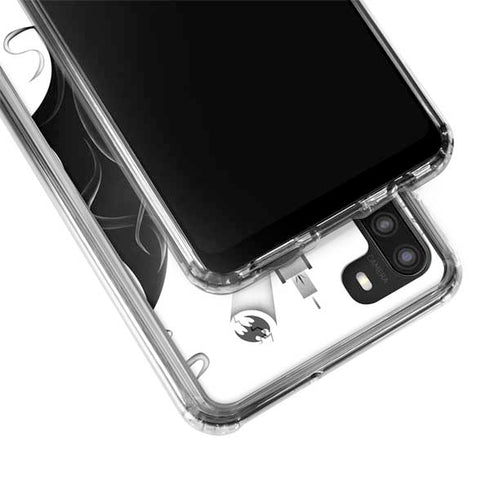 DC Comics Batman City Scape Cover Art Galaxy A21 Clear Case