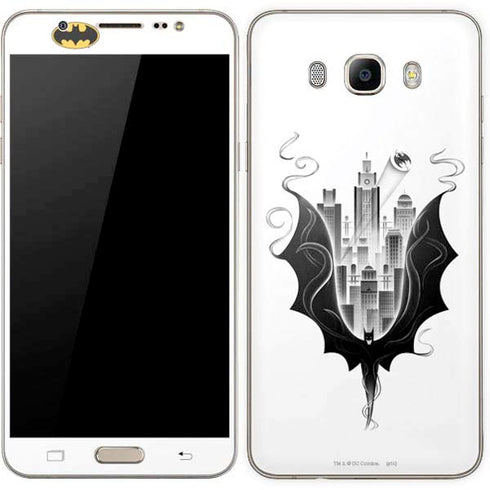 DC Comics Batman City Scape Cover Art Galaxy J7 Skin