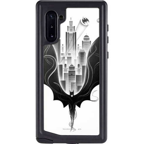 DC Comics Batman City Scape Cover Art Galaxy Note 10 Waterproof Case