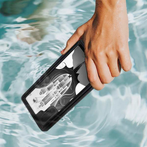 DC Comics Batman City Scape Cover Art Galaxy Note 10 Waterproof Case