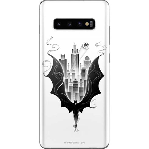 DC Comics Batman City Scape Cover Art Galaxy S10 Plus Skin