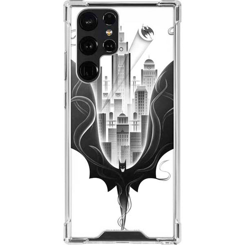DC Comics Batman City Scape Cover Art Galaxy S23 Ultra Clear Case