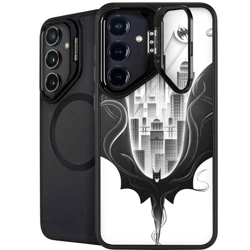 DC Comics Batman City Scape Cover Art Galaxy S25 Kickstand Case