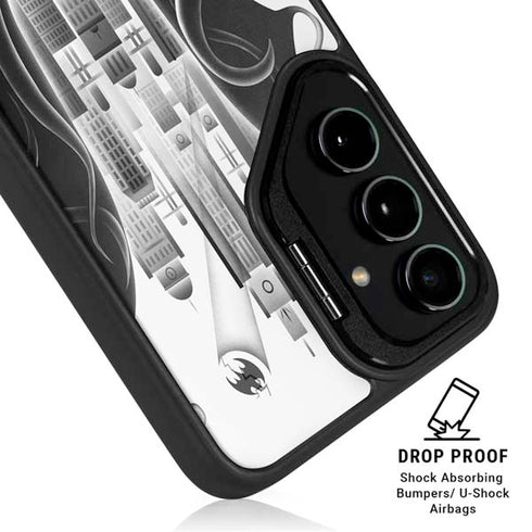 DC Comics Batman City Scape Cover Art Galaxy S25 Kickstand Case