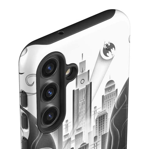DC Comics Batman City Scape Cover Art Galaxy S25 Plus Impact Case