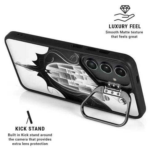 DC Comics Batman City Scape Cover Art Galaxy S25 Plus Kickstand Case