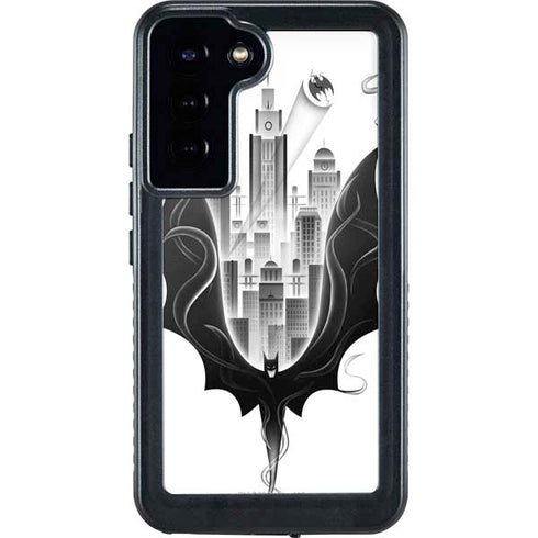 DC Comics Batman City Scape Cover Art Galaxy S24 Plus Waterproof Case