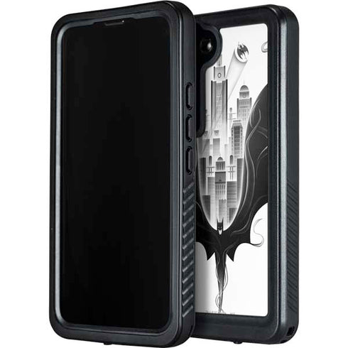DC Comics Batman City Scape Cover Art Galaxy S24 Plus Waterproof Case