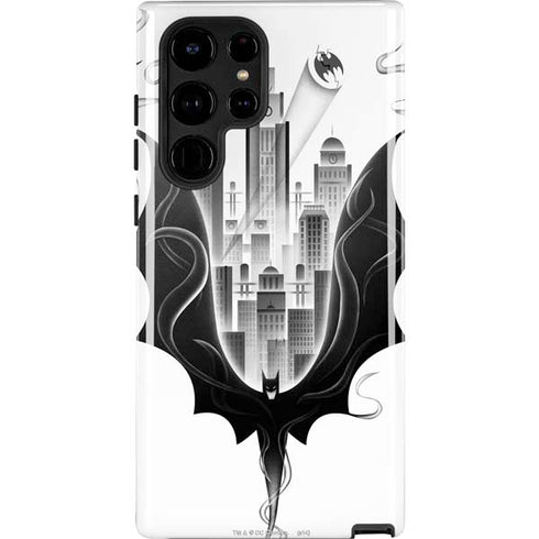DC Comics Batman City Scape Cover Art Galaxy S25 Ultra Impact Case