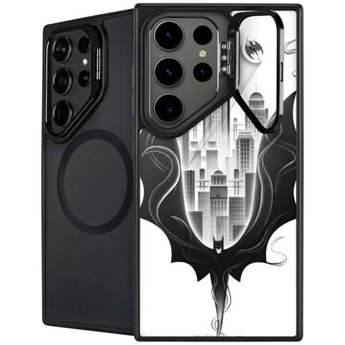 DC Comics Batman City Scape Cover Art Galaxy S25 Ultra Kickstand Case