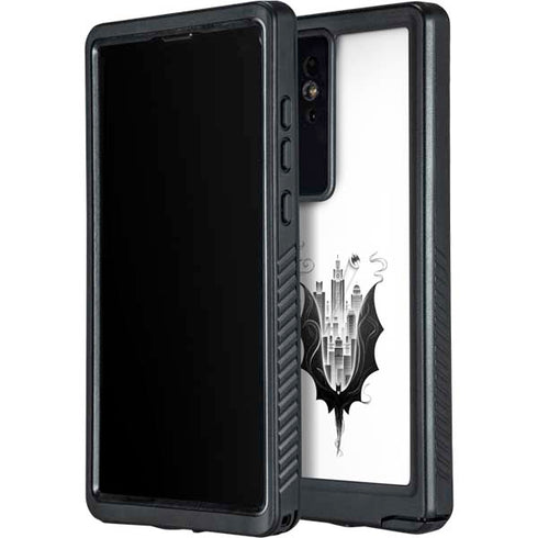 DC Comics Batman City Scape Cover Art Galaxy S24 Ultra Waterproof Case