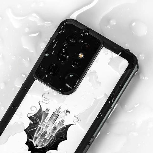 DC Comics Batman City Scape Cover Art Galaxy S24 Ultra Waterproof Case