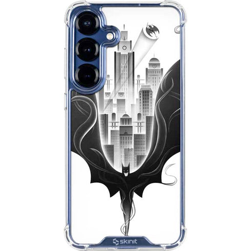 DC Comics Batman City Scape Cover Art Galaxy S25 Plus Clear Case