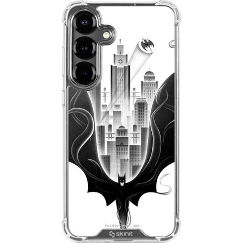 DC Comics Batman City Scape Cover Art Galaxy S26 Clear Case