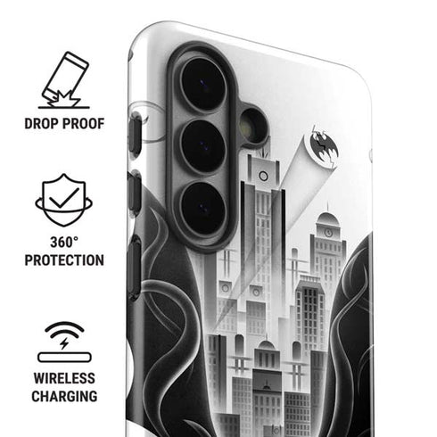 DC Comics Batman City Scape Cover Art Galaxy S26 Impact Case