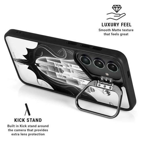 DC Comics Batman City Scape Cover Art Galaxy S26 Kickstand Case
